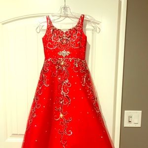 Size 8 girls Pageant Dress